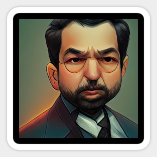 Daron Acemoglu | Comics Sticker